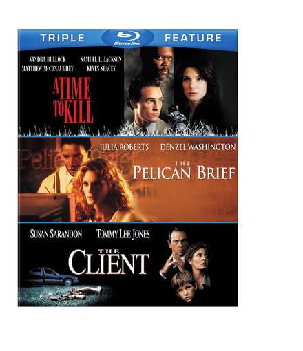 TIME TO KILL / PELICAN BRIEF / THE CLIENT (3PC-TIME TO KILL / PELICAN BRIEF / THE CLIENT (3PC