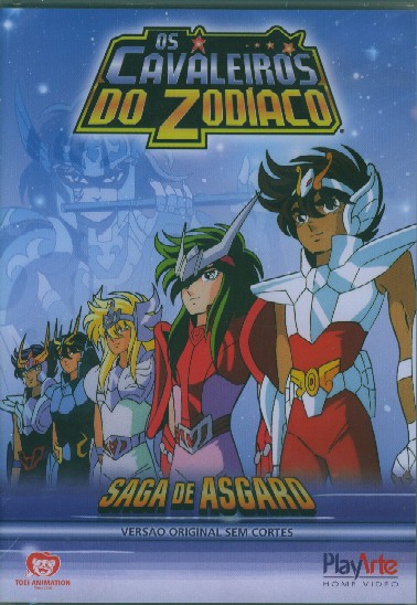 Cavaleiros Do Zodíaco - Todas As Sagas Completas Em Dvd