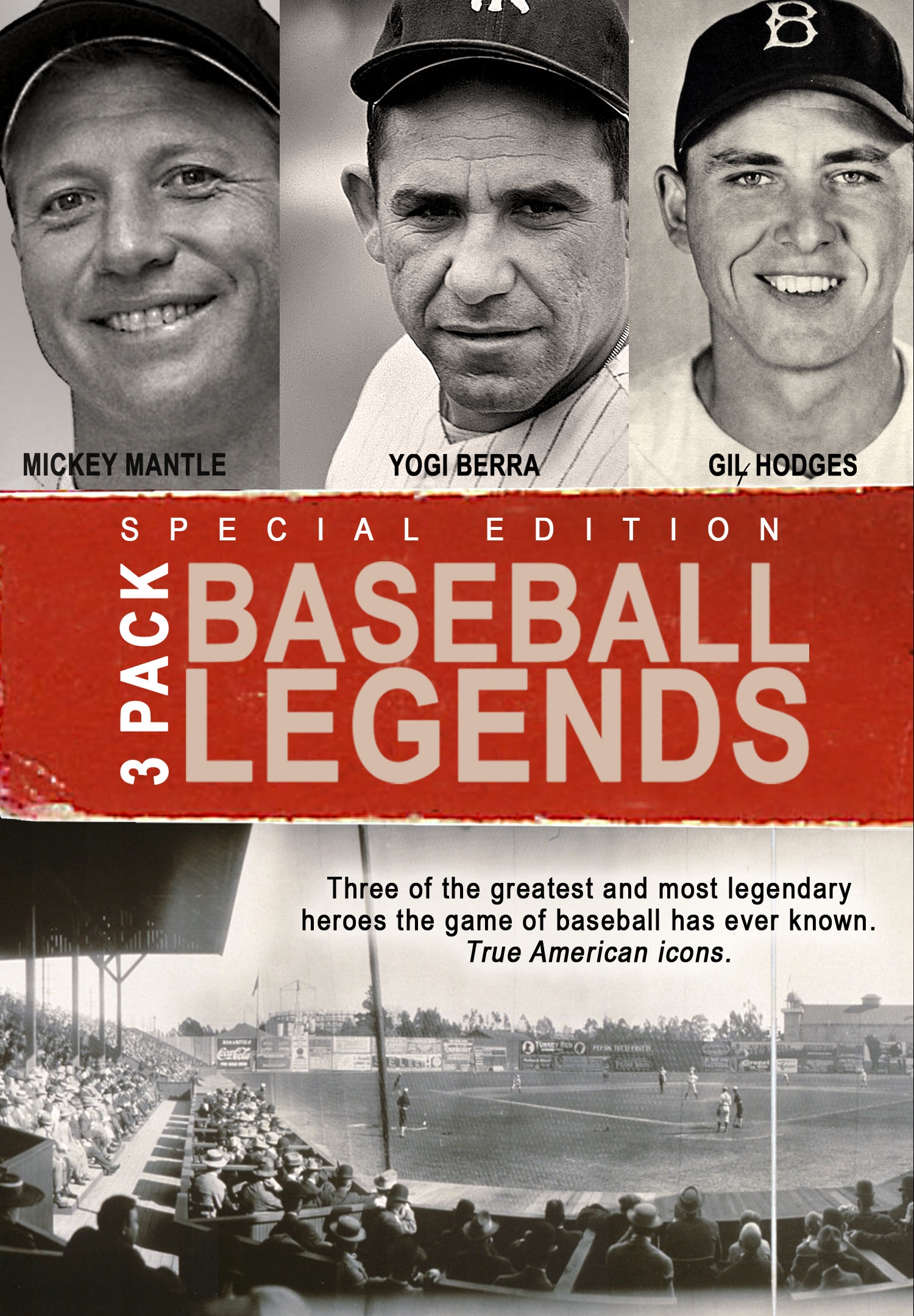 BASEBALL DOCUMENTARY 3 PACK (3PC)-BASEBALL DOCUMENTARY 3 PACK (3PC)