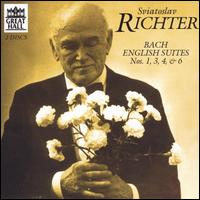 SVIATOSLAV RICHTER PLAYS BACH: ENGLISH SUITES-BACH RICHTER