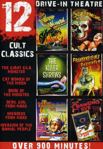 12 DRIVE-IN THEATRE CULT CLASSICS-12 DRIVE-IN THEATRE CULT CLASSICS