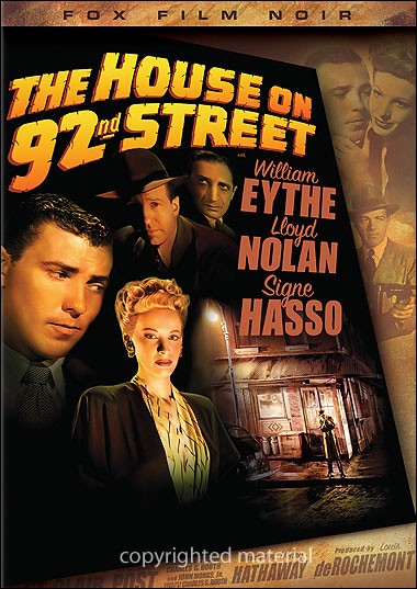HOUSE ON 92ND STREET / (FULL SEN)-HOUSE ON 92ND STREET / (FULL SEN)