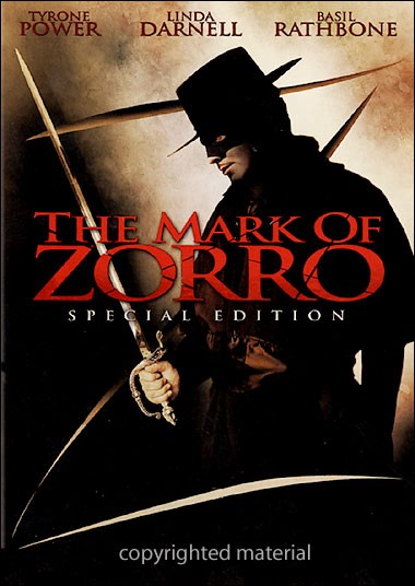 MARK OF ZORRO (1940) / (B&W SPEC SEN)-MARK OF ZORRO (1940) / (B&W SPEC SEN)