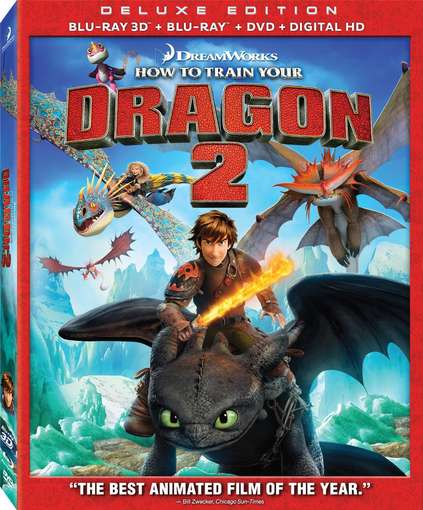 HOW TO TRAIN YOUR DRAGON 2 (W / DVD) (3-D) (3P-HOW TO TRAIN YOUR DRAGON 2