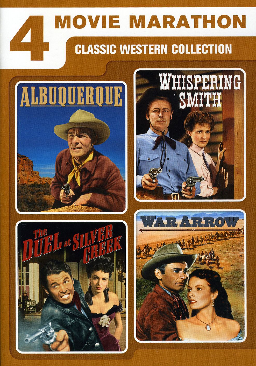 4 MOVIE MARATHON: CLASSIC WESTERN COLLECTION (2PC)-4 MOVIE MARATHON: CLASSIC WESTERN COLLECTION (2PC)
