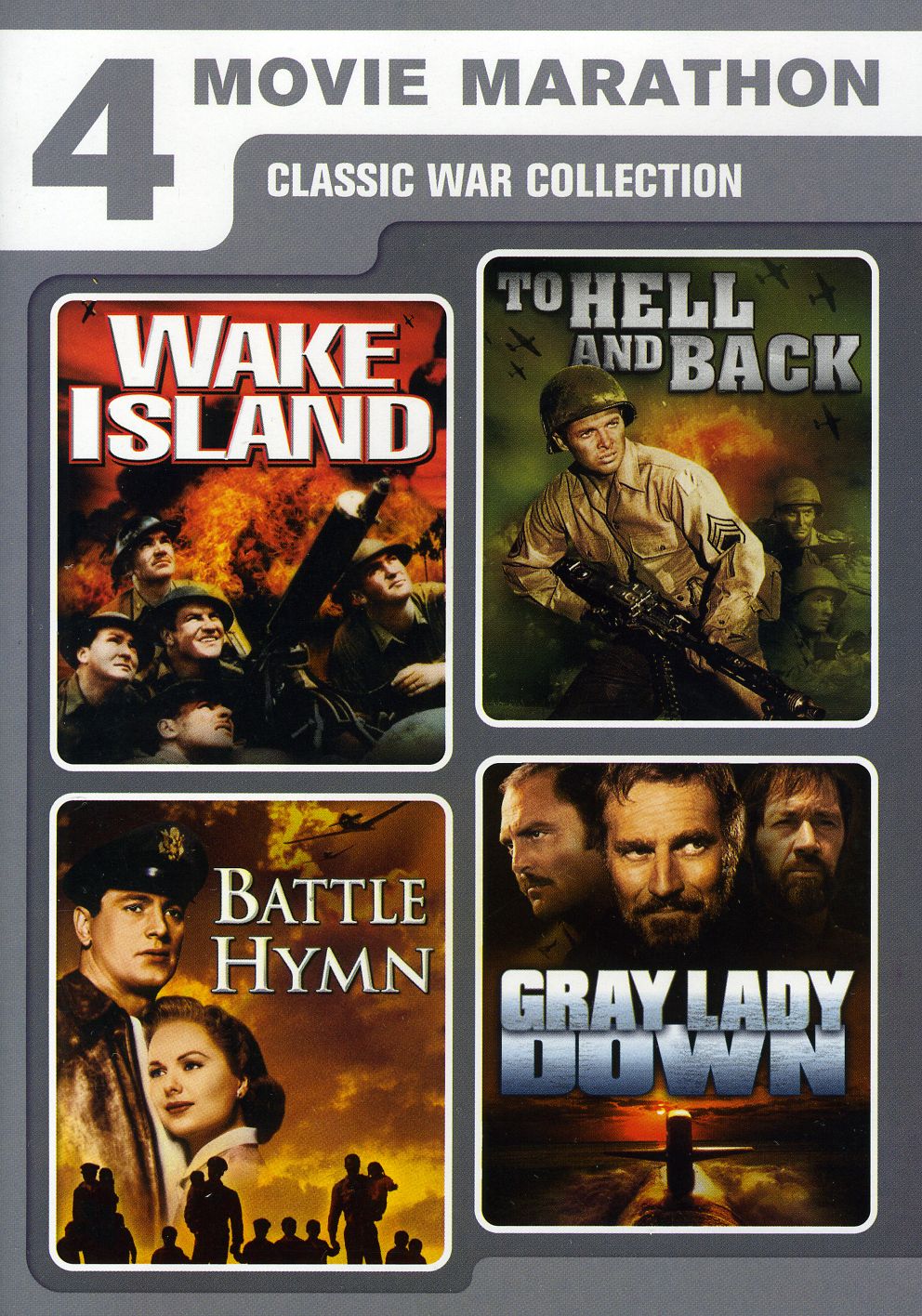 4 MOVIE MARATHON: CLASSIC WAR COLLECTION (2PC)-4 MOVIE MARATHON: CLASSIC WAR COLLECTION (2PC)