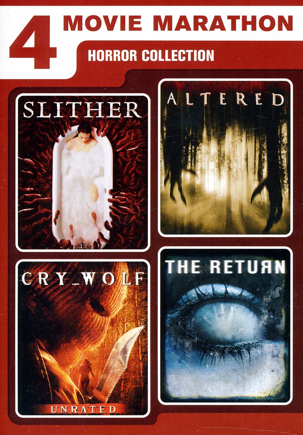 4 MOVIE MARATHON: HORROR COLLECTION (2PC) / (W-4 MOVIE MARATHON: HORROR COLLECTION (2PC) / (W
