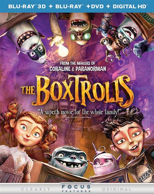 BOXTROLLS (W / DVD) (WBR) (UVDC) (3-D) (DHD) (-BOXTROLLS