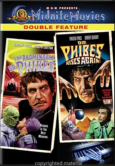 ABOMINABLE DR PHIBES & DR PHIBES RISES AGAIN-ABOMINABLE DR PHIBES & DR PHIBES RISES AGAIN