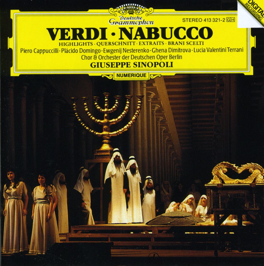 NABUCCO-VERDI / DOMINGO / CAPPUCCILLI / SINOPOLI / BERLIN