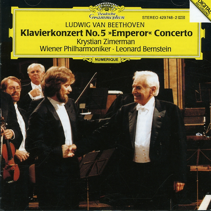 PIANO CONCERTO 5 " EMPEROR "-BEETHOVEN / ZIMERMAN / BERNSTEIN / VPO