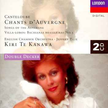 CHANTS D'AUVERGNE-CANTELOUBE / KANAWA / TATE / ENGLISH CHAMBER