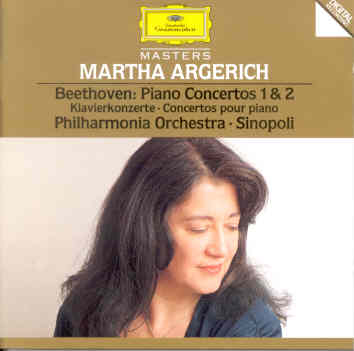 PIANO CONCERTOS 1 & 2 (GER)-BEETHOVEN / ARGERICH / PAO / SIN