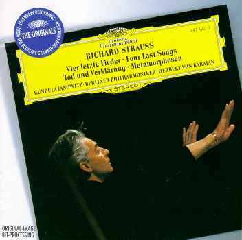 4 LAST SONGS / DEATH & TRANSFIGURATION-R. STRAUSS / KARAJAN / JANOWITZ / BERL