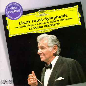 LISZT: FAUST SYMPHONY (HOL)-LISZT / RIEGEL / BERNSTEIN / BOS