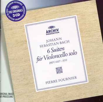 6 SUITES FOR SOLO CELLO-BACH / FOURNIER