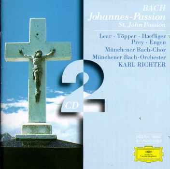 BACH J.S: ST. JOHN'S PASSION-J.S. BACH / RICHTER / MUNICH BACH ORCHESTRA