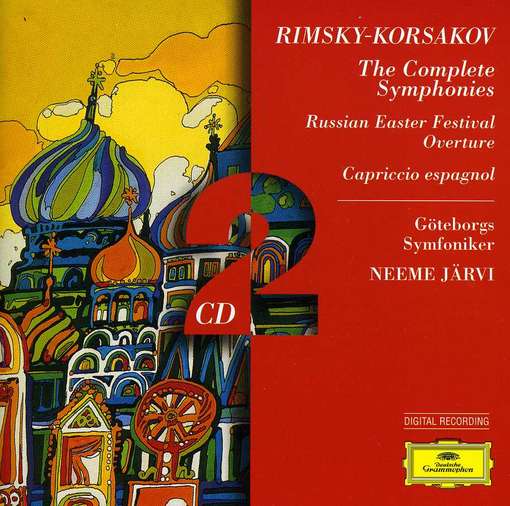 SYMPHONIES 1-3 CAPRICCIO ESPAGNOL ECT (GER)-RIMSKY-KORSAKOV / SYMFONIKER / JARVI