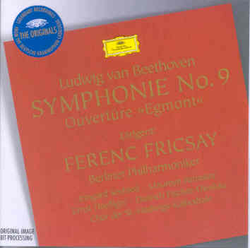 SYMPHONY 9 CHORAL EGMONT OVERTURE (GER)-BEETHOVEN / BPO / FRICSAY