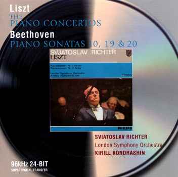 PIANO CONCERTOS 1 & 2-LISZT / RICHTER / KONDRASHIN / L