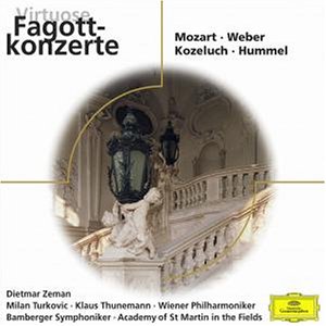 VIRTUOSE FAGOTTKONZERTE (GER)-ZEMAN  /  TURKOVIC  /  THUNE