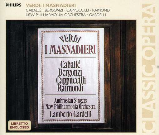 I MASNADIERI-VERDI / CABALLE / BERGONZI / AMS