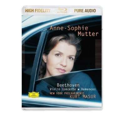 VIOLIN CONCERTO / ROMANCES-BEETHOVEN / MUTTER / MASUR / NY PHILHA