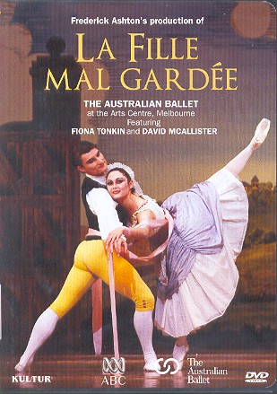 LA FILLE MAL GARDEE (DVD BALLET)-ASHTON / TONKIN / MCALLISTER / AUSTRAL