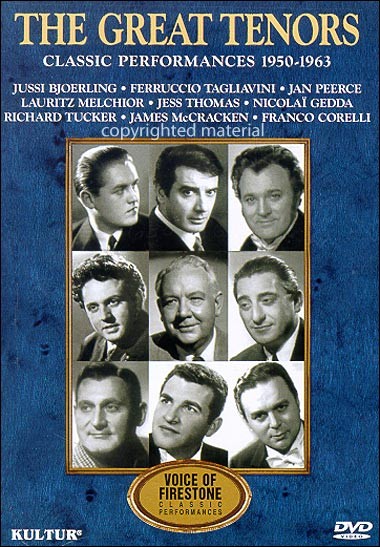 VOICES OF FIRESTONE: GREAT TENORS / VARIOUS-VOICES OF FIRESTONE: GREAT TENORS / VARIOUS