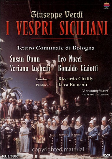 I VESPRI SICILIANI-VERDI / DUNN / NUCCI / LUCHETTI / SCRIBE / CHAILLY