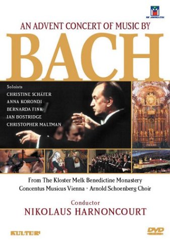 ADVENT CONCERT OF MUSIC BY BACH (DVD)-BACH / HARNONCOURT / CONCENTUS MUSICUS VIE