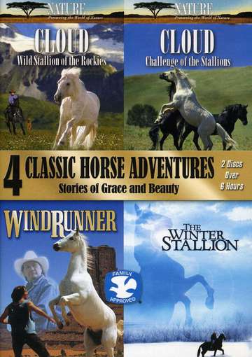 4 CLASSIC HORSE ADVENTURES-4 CLASSIC HORSE ADVENTURES