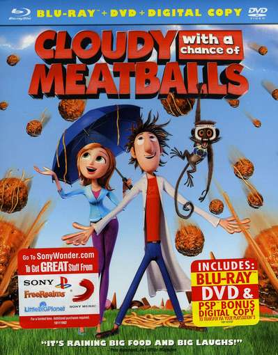 CLOUDY WITH A CHANCE OF MEATBALLS (2PC) (W / DVD-CLOUDY WITH A CHANCE OF MEATBALLS (2PC) (W / DVD