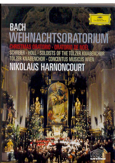 CHRISTMAS ORATORIO-BACH / SCHREIER / HOLL / HARNONCOURT