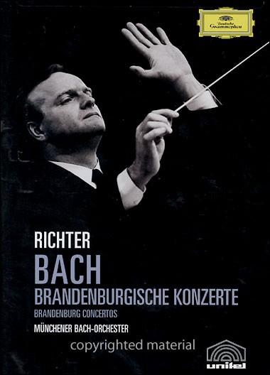 BRANDENBURG CONCERTOS (DVD)-BACH / RICHTER / MUNICH BACH ORCHESTRA