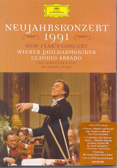 NEW YEAR'S CONCERT 1991 / (SUB AC3 DOL DTS)-ABBADO / VPO