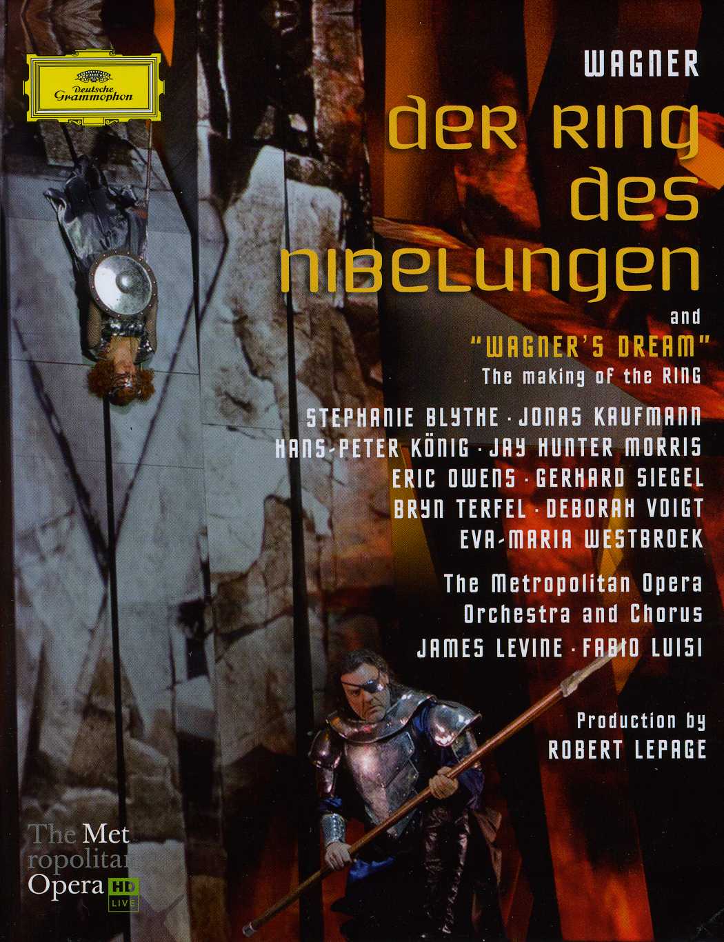 DER RING DES NIBELUNGEN (5PC)-WAGNER / TERFEL / KAUFMANN / BLYTHE 