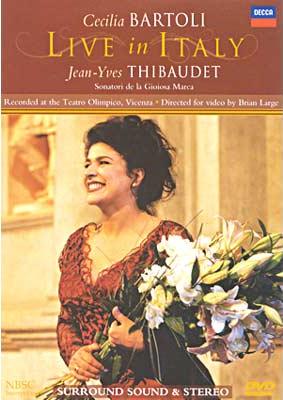 LIVE IN ITALY (DVD)-BARTOLI / THIBAUDET