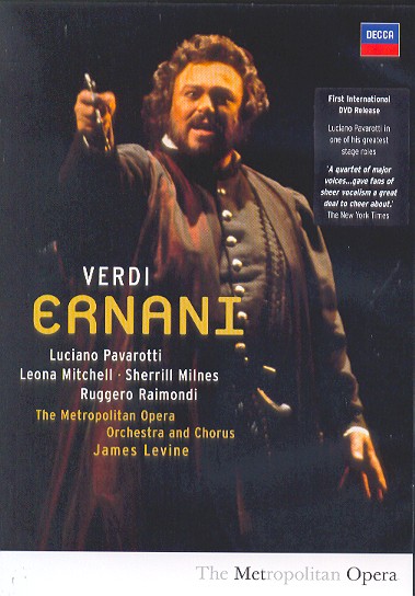 ERNANI (DVD)-VERDI / PAVAROTTI / MITCHELL / LEVINE 
