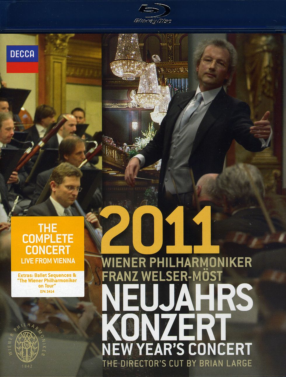 NEW YEAR'S DAY CONCERT 2011 / (HOL)-WIENER PHILHARMONIKER FRANZ WELSER-MOST