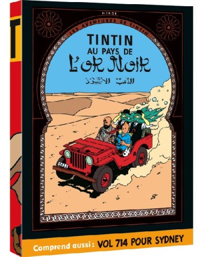 ADVENTURES OF TINTIN: AU PAYS DE L'OR NOIR & POUR-ADVENTURES OF TINTIN: AU PAYS DE L'OR NOIR & POUR