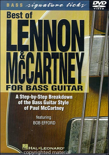 BEST OF LENNON & MCCARTNEY FOR BASS GUITAR-BEST OF LENNON & MCCARTNEY FOR BASS GUITAR