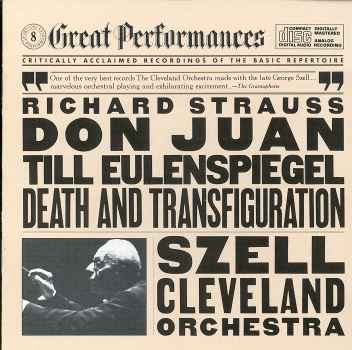 DON JUAN / DEATH & TRANSFIGURATION-R. STRAUSS / SZELL / CLEVELAND ORCHESTRA