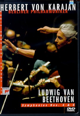 SYMPHONY 4 & 5-BEETHOVEN / KARAJAN / BPO