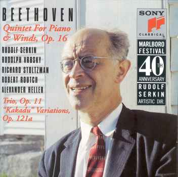 QUINTET FOR PIANO & WINDS-BEETHOVEN / SERKIN
