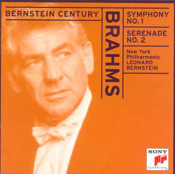SYMPHONY 1 / SERENADE 2-BRAHMS / BERNSTEIN
