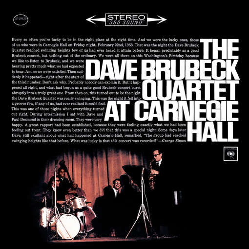 AT CARNEGIE HALL (RMST)-DAVE BRUBECK
