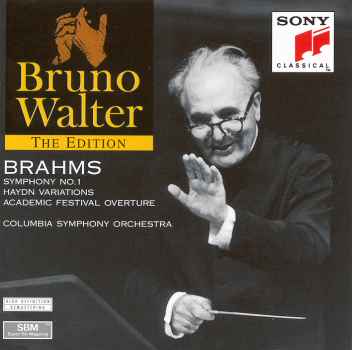 SYMPHONY 1 / HAYDN VARIATIONS-BRAHMS / BRUNO WALTER