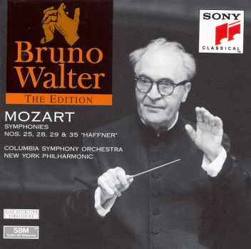 SYMPHONIES 25 28 29 & 35-MOZART / WALTER / COLUMBIA SYMPHONY