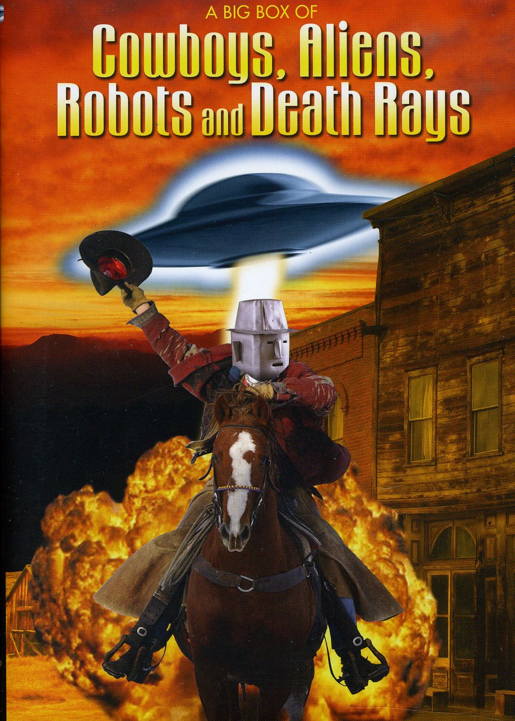 BIG BOX OF COWBOYS ALIENS ROBOTS & DEATH RAYS-BIG BOX OF COWBOYS ALIENS ROBOTS & DEATH RAYS